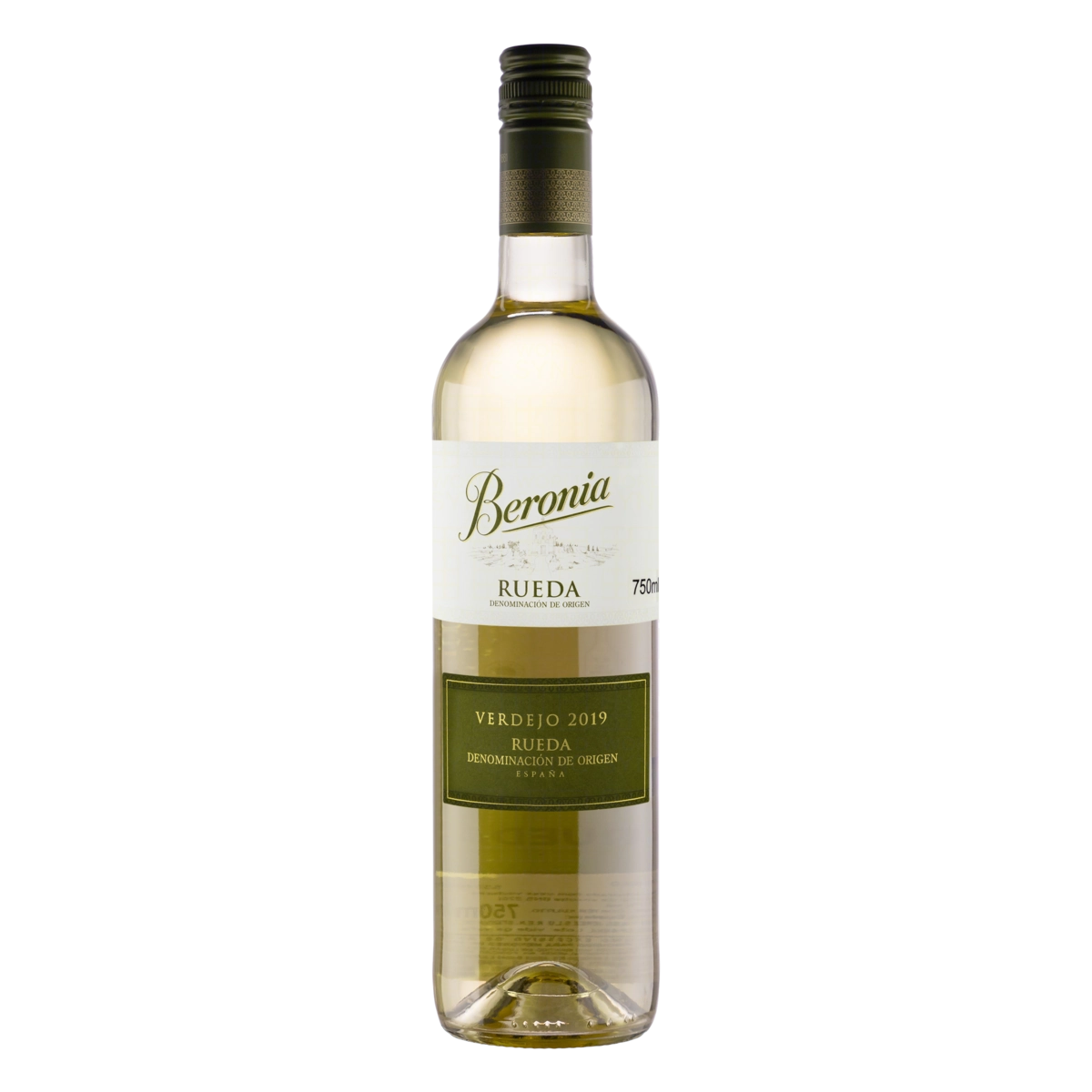 Vinho Espanhol Branco Seco Beronia Verdejo Rueda Garrafa 750ml