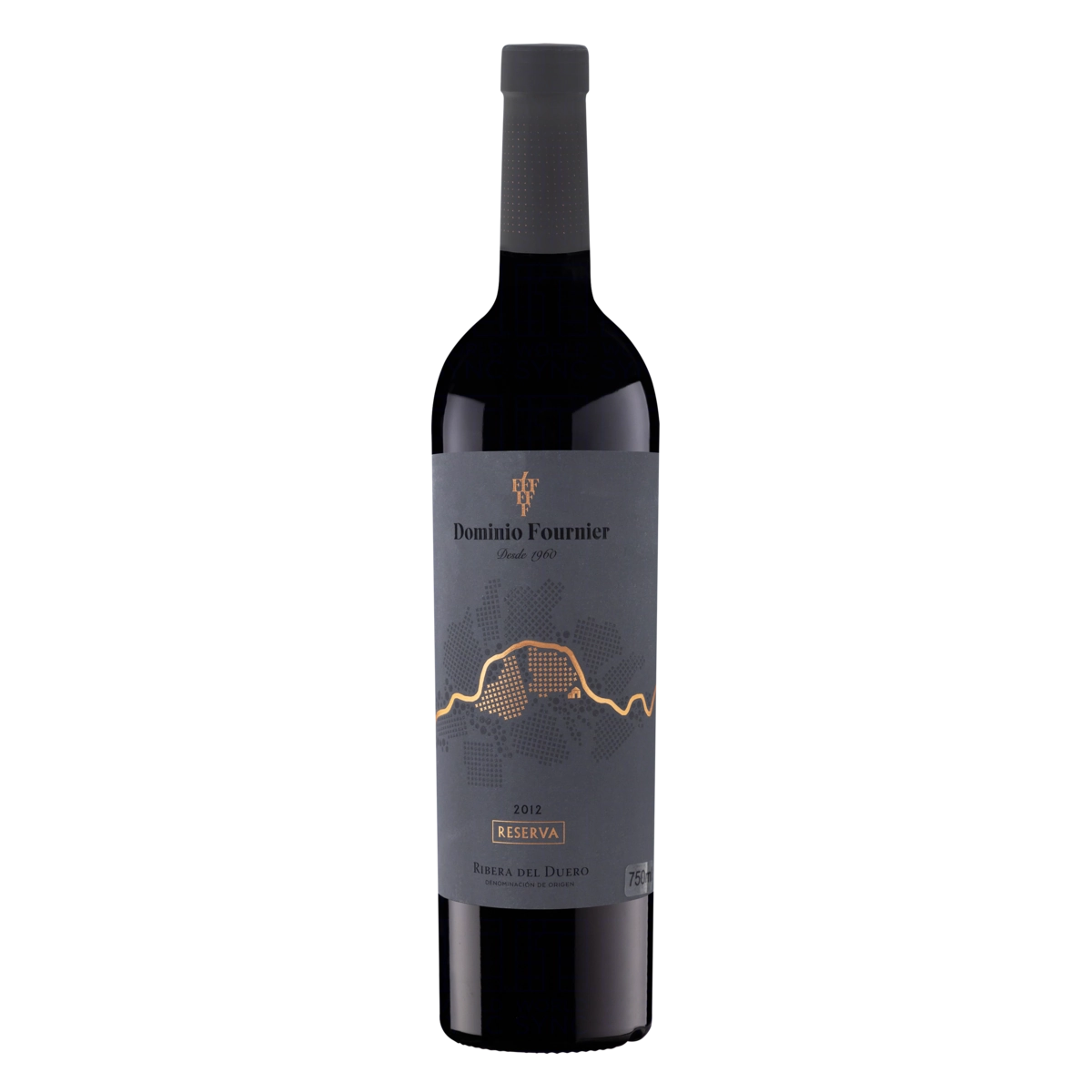 Vinho Espanhol Tinto Seco Reserva Dominio Fournier Tempranillo Ribera Del Duero Garrafa 750ml