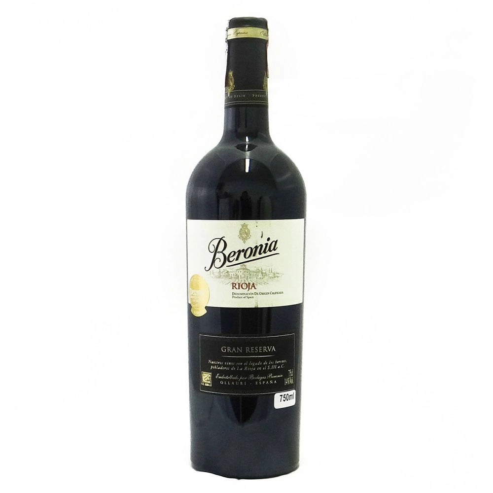 Vinho Beronia Rioja Gran Reserva 2014 750ml