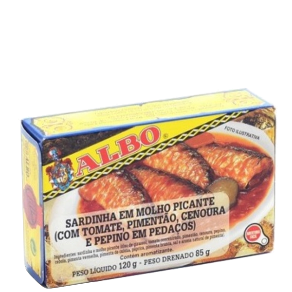 Sardinha Em Molho Picante Albo 120g
