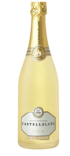 Cava Castellblanc Semi Seco 750ML
