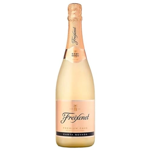 Freixenet Espumante Carta Nevada Demi-Sec 750ml, pacote de 6 unidades