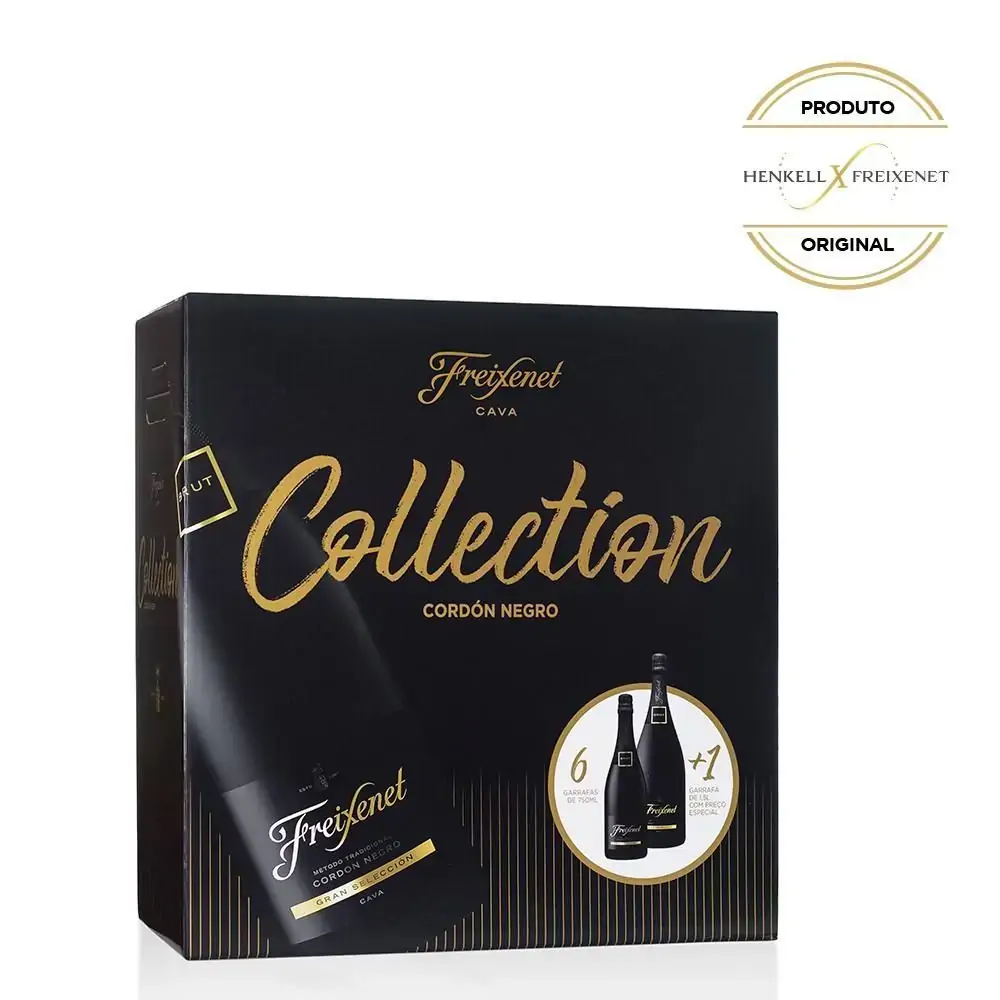 Kit Freixenet Cordon Negro 750ml Freixenet Cordon Negro 1.5l