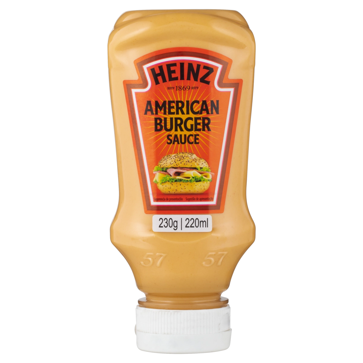 Molho Para Sanduíche Heinz Squeeze 230g
