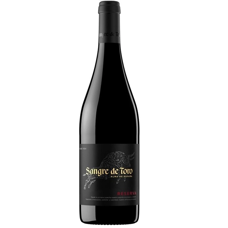 Vinho Espanhol Tinto Seco Gran Reserva Sangre de Toro Catalunya Garrafa 750ml