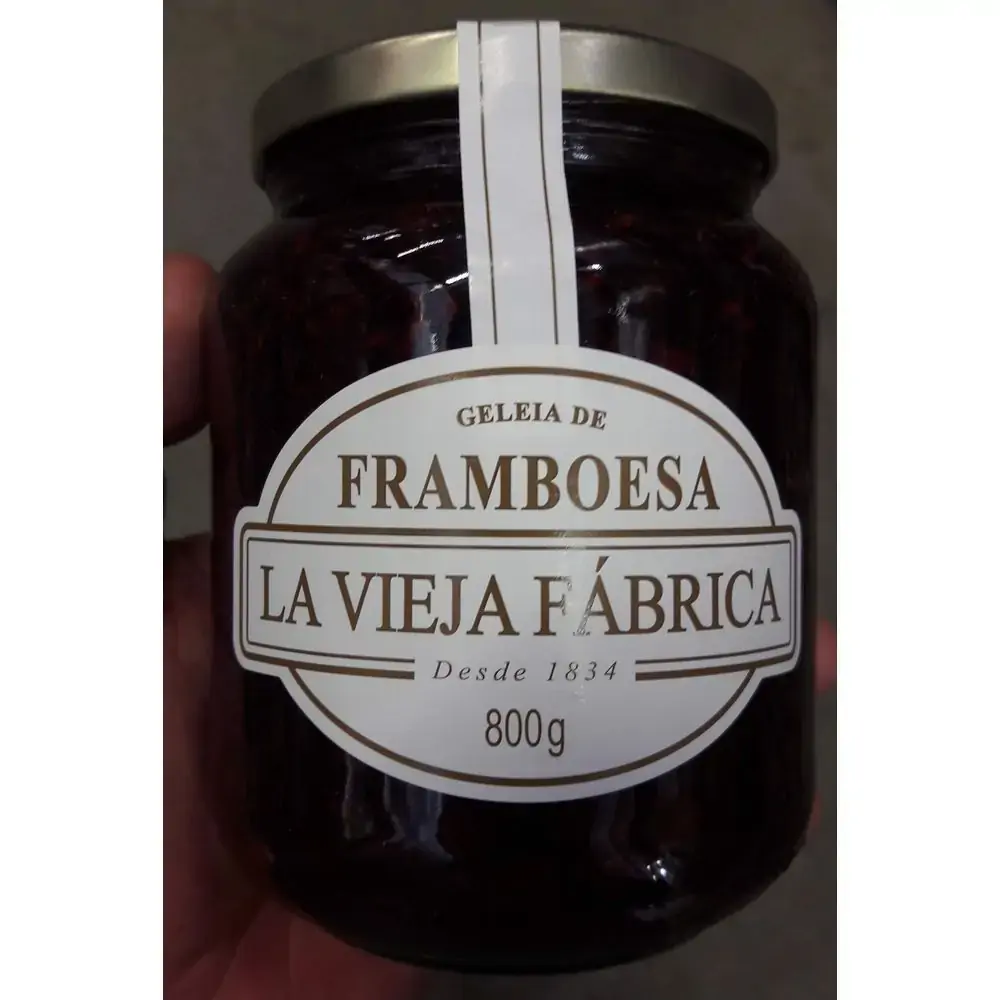 Geleia De Framboesa La Vieja Fabrica 800gr