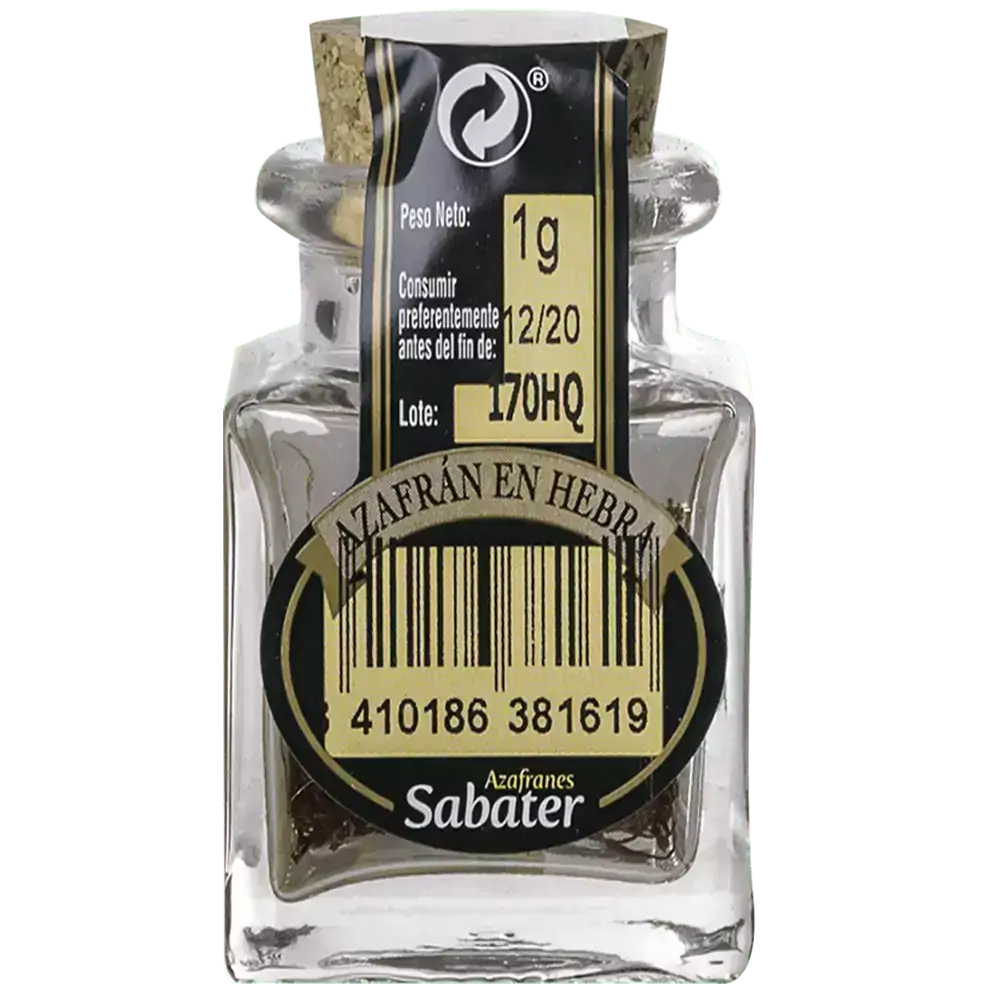 Açafrão Espanhol Rama Sabater Vidro 1g