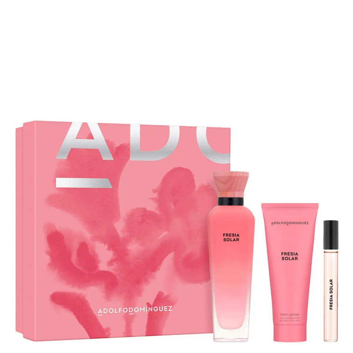 Kit Perfume Feminino Adolfo Dominguez Água Fresca Fresia Solar Eau de Parfum 120ml+ Eau de Parfum