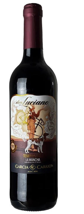 Vinho Espanhol Tinto DOM LUCIANO TEMPRANILLO 750ml
