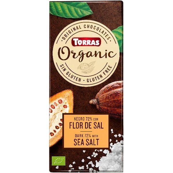 Choc Amargo 70 Org Flor Sal Torras 100g