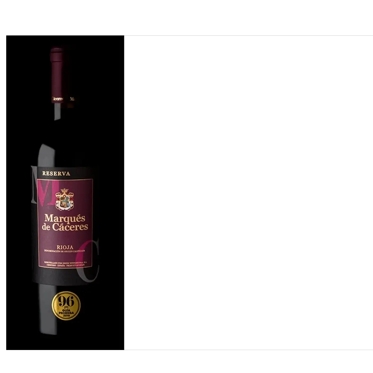 Espanhol Tinto Reserva MARQUÉS DE CARCERES Garrafa 750ml