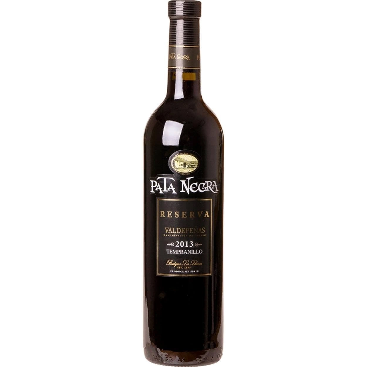 Vinho Esp Pata Negra Reserv Tempran 750ml Cx6