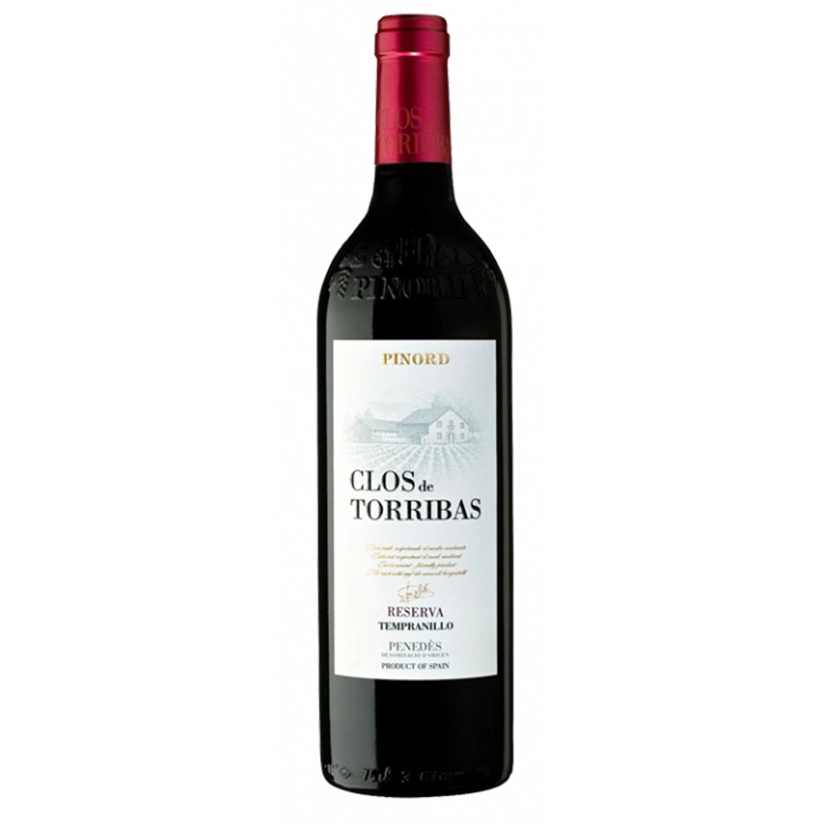 Vn Clos Torribas Reserva Tt 750ml