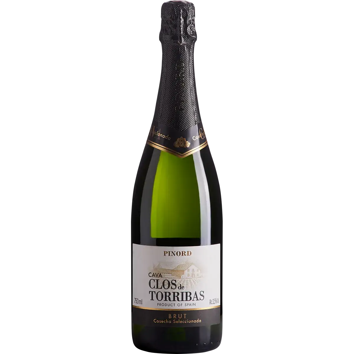 Espumante Cava Espanhola Brut CLOS DE TORRIBAS Garrafa 750ml