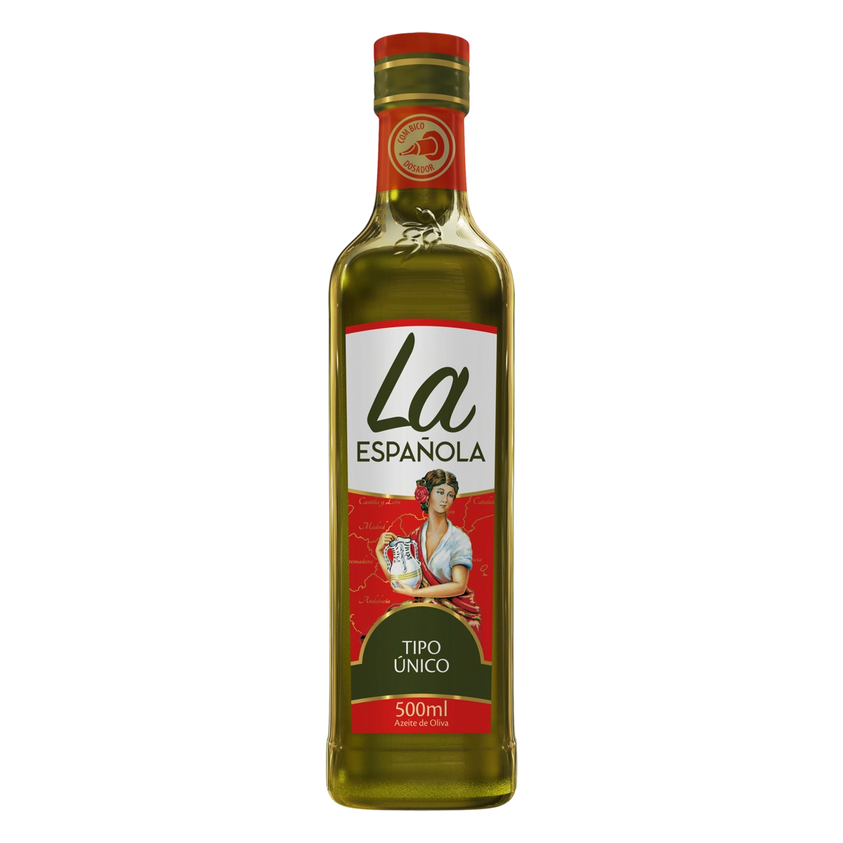 Azeite De Oliva Tipo único La Española Vidro 500ml