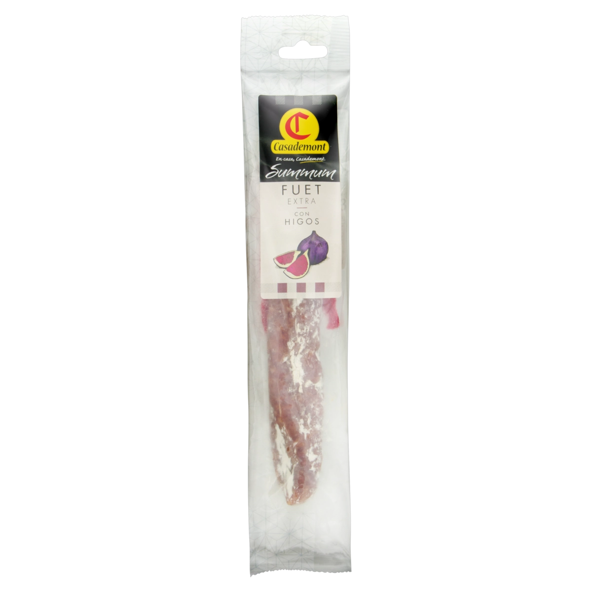 Embutido Suíno Curado Com Figos Casademont Pacote 80g