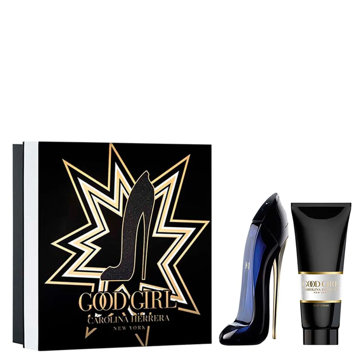 Kit Perfume Carolina Herrera Good Girl Feminino Eau de Parfum 80 ml + Loção Corporal 100 ml