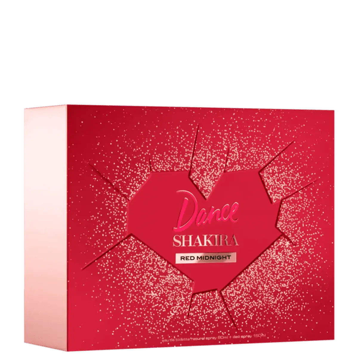 Shakira Conjunto Dance Red Midnigth Feminino - Eau de Toilette 80ml + Desodorante Spray 150ml