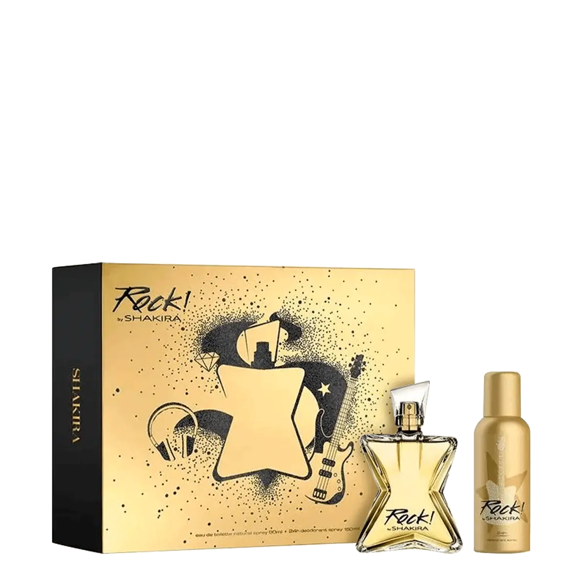 Kit Shakira Rock - Eau de Toilette 80ml + Desodorante 150ml