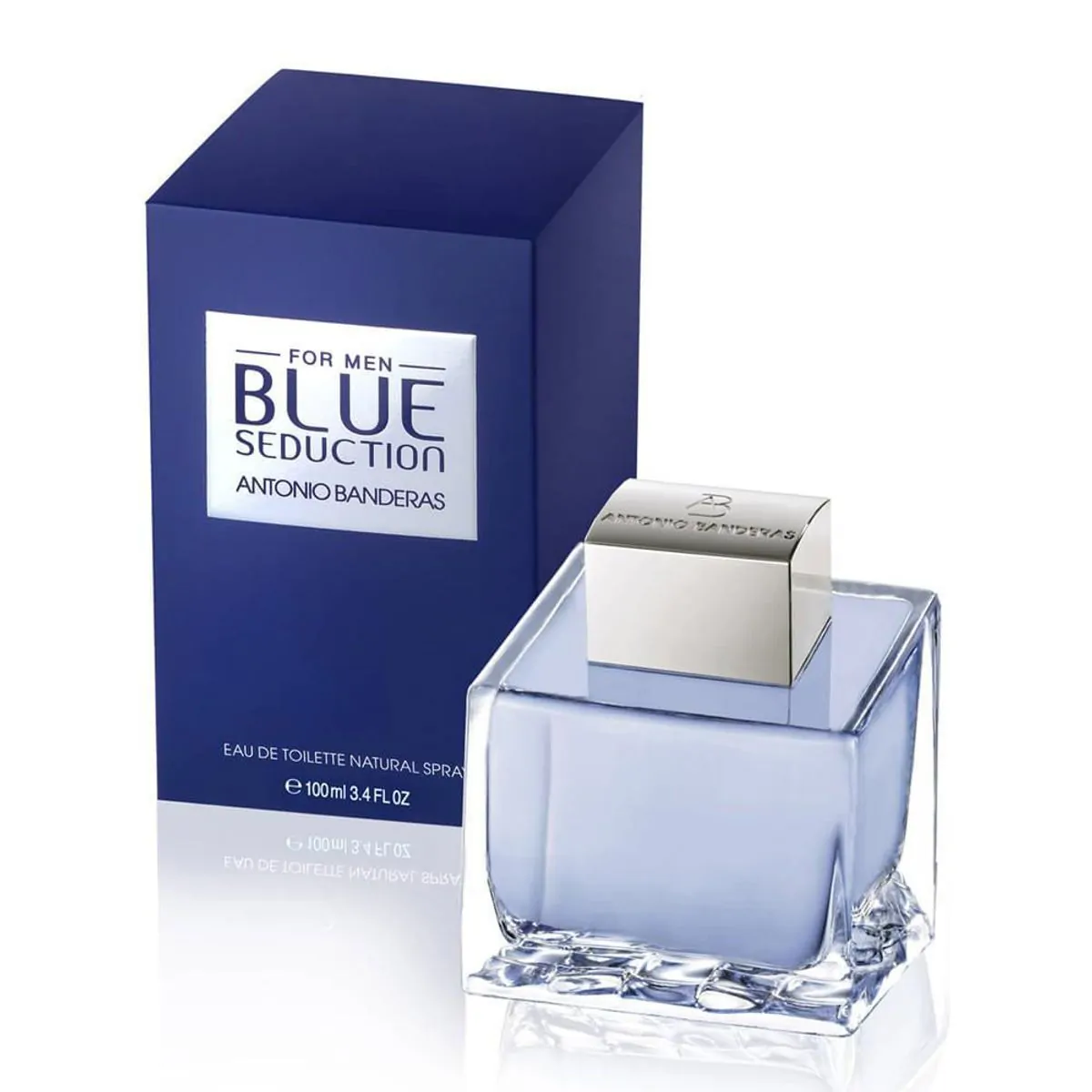 Perfume Masculino Blue For Men Seduction Antonio Banderas Com 100ml