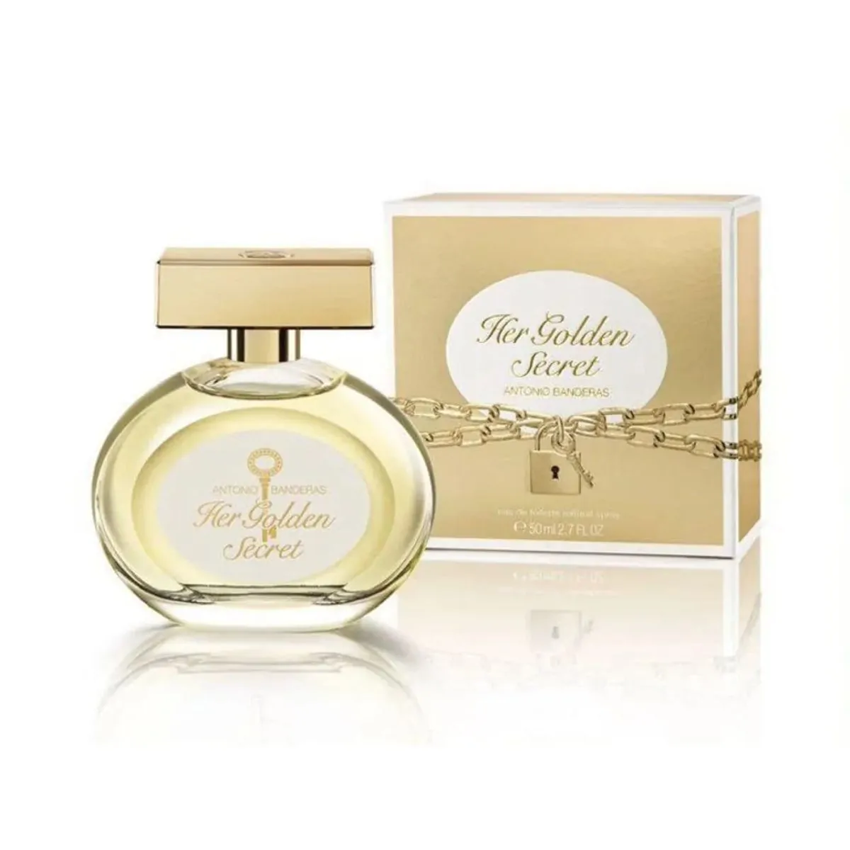 Perfume Feminino Her Golden Secret Antonio Banderas Eau De Toilette Spray 80 Ml