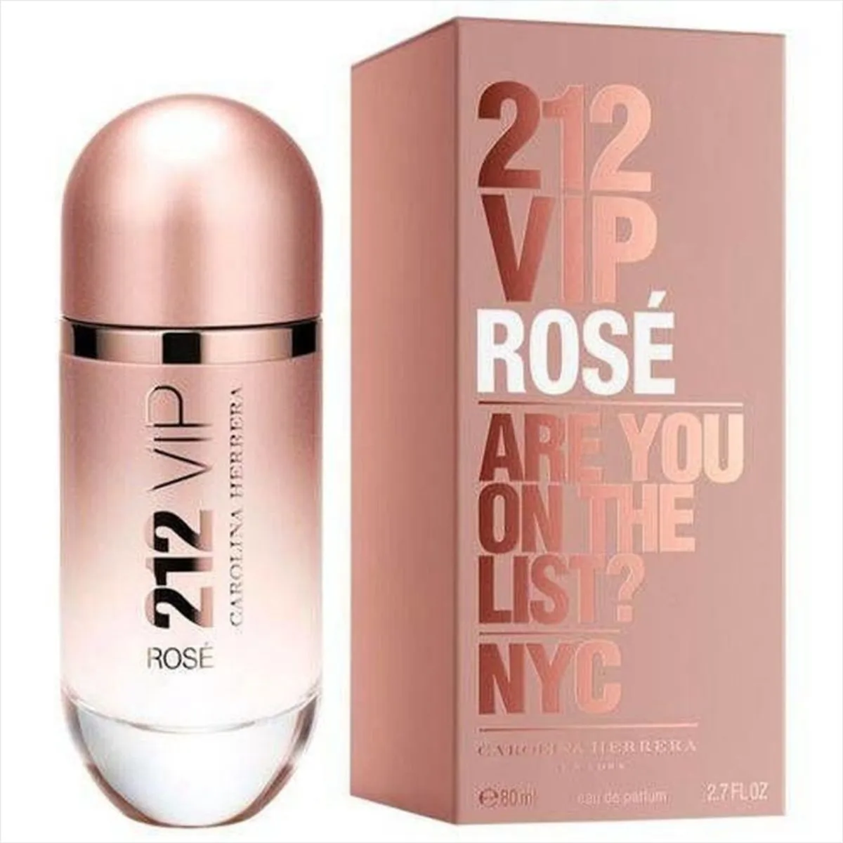 212 Vip Rose Eau de Parfum Perfume Feminino 80ml