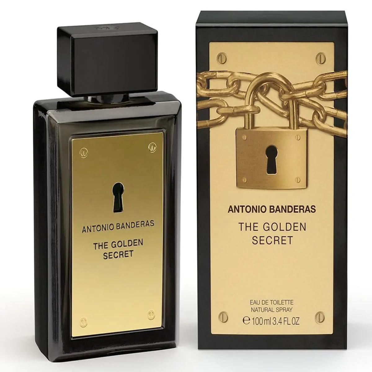 Perfume Golden Secret Antonio Banderas Com 200ml