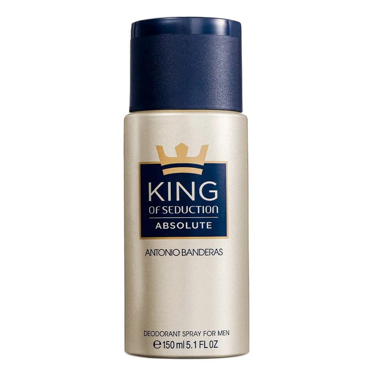Desodorante King of Seduction Absolute Spray Antonio Banderas Com 150ml