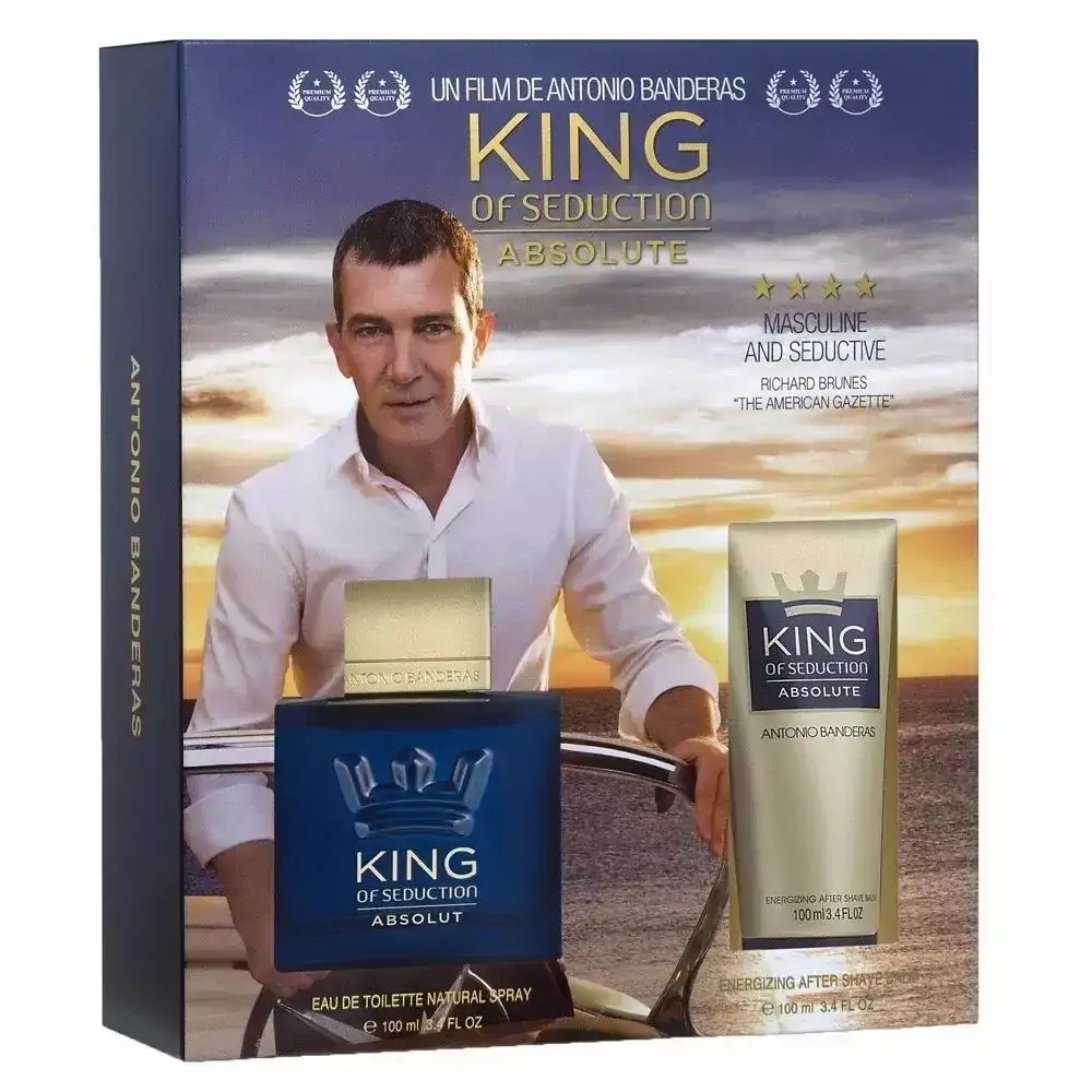 Kit King of Seduction Absolute (Perfume 100 ml + After Shave 100 ml)