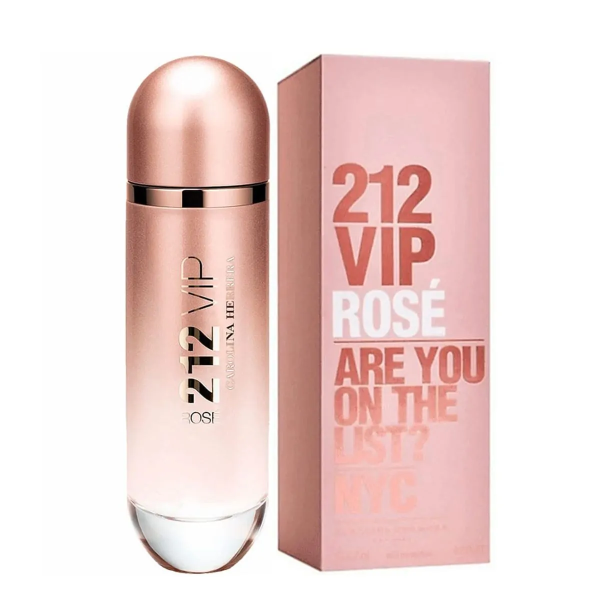 212 Vip Rosé Feminino Eau de Parfum 125 ml