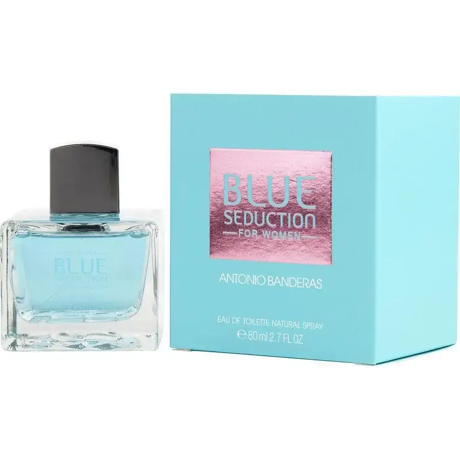 Perfume Feminino Blue Seduction Antonio Banderas Eau De Toilette Spray 80 Ml