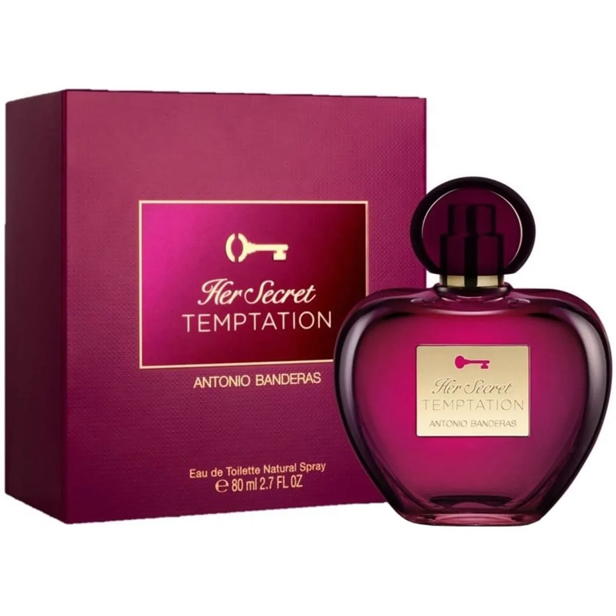 Her Secret Temptation Antonio Banderas Perfume Feminino - Eau de Toilette 80 ml