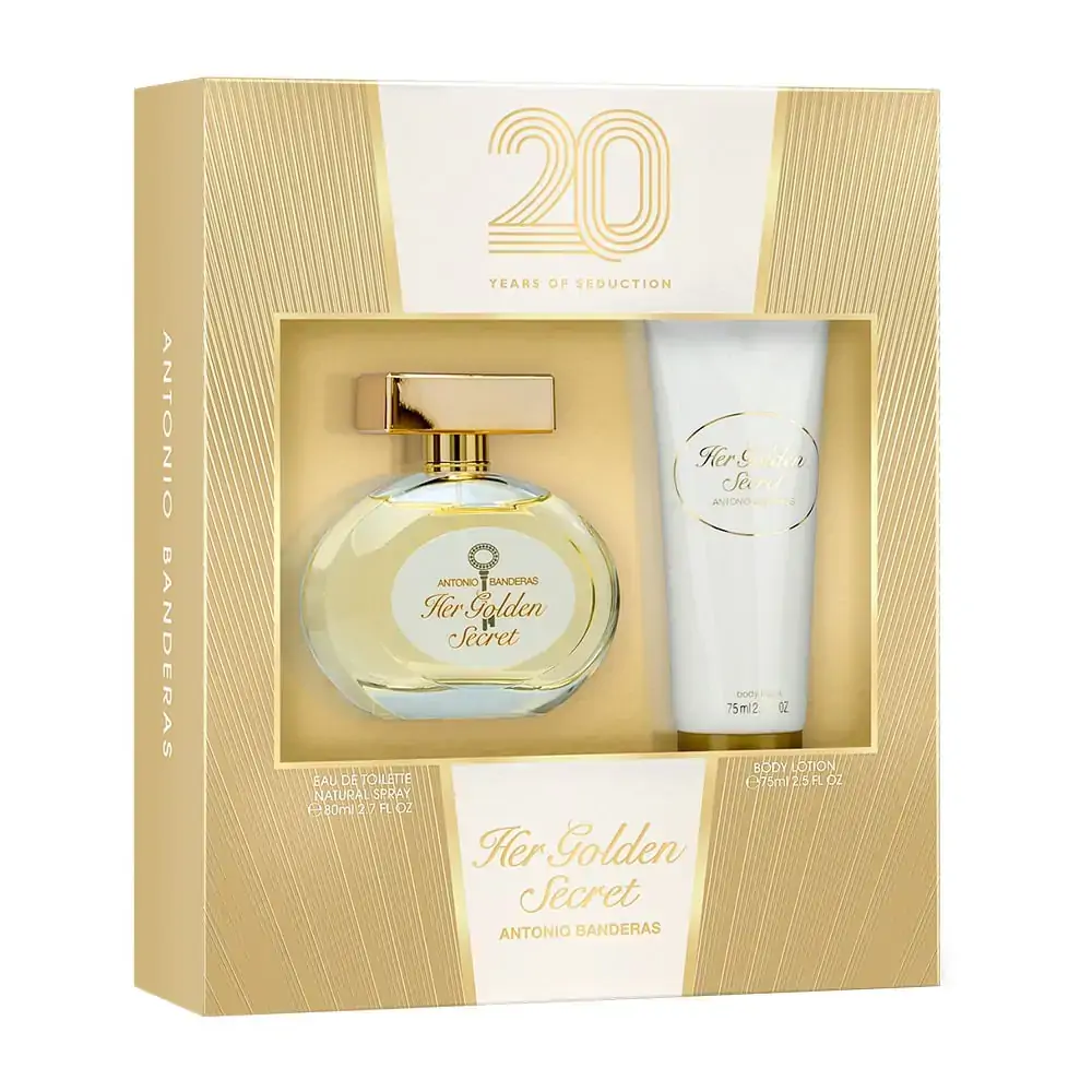 Kit Ab Her Golden Perf 100ml Body Lotion 75ml