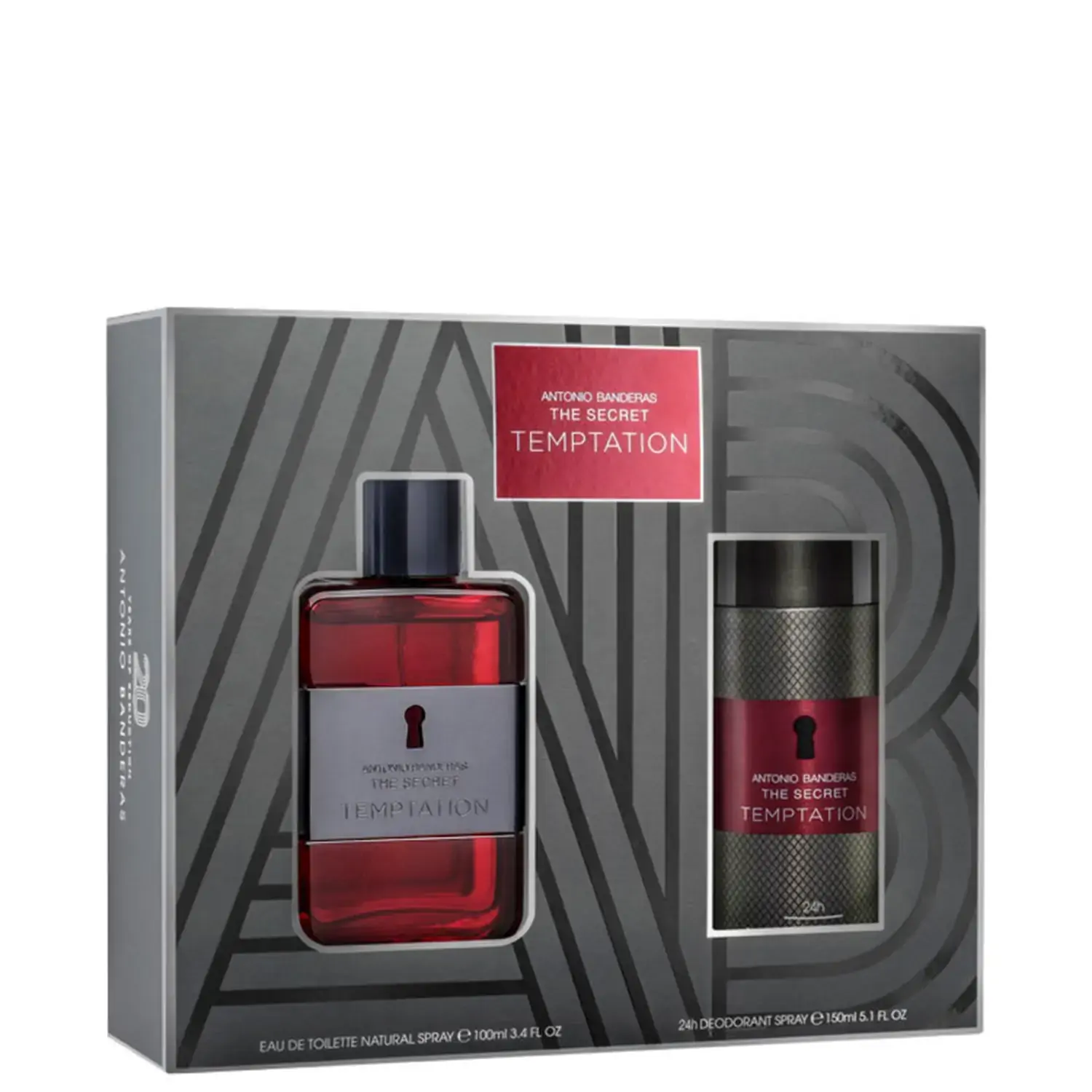 Coffret Ab The Secret Temptation Edt 100ml Deo 150ml