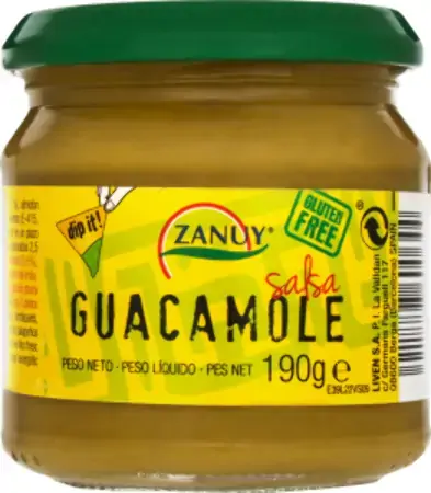 Molho Guacamole Zanuy 190g