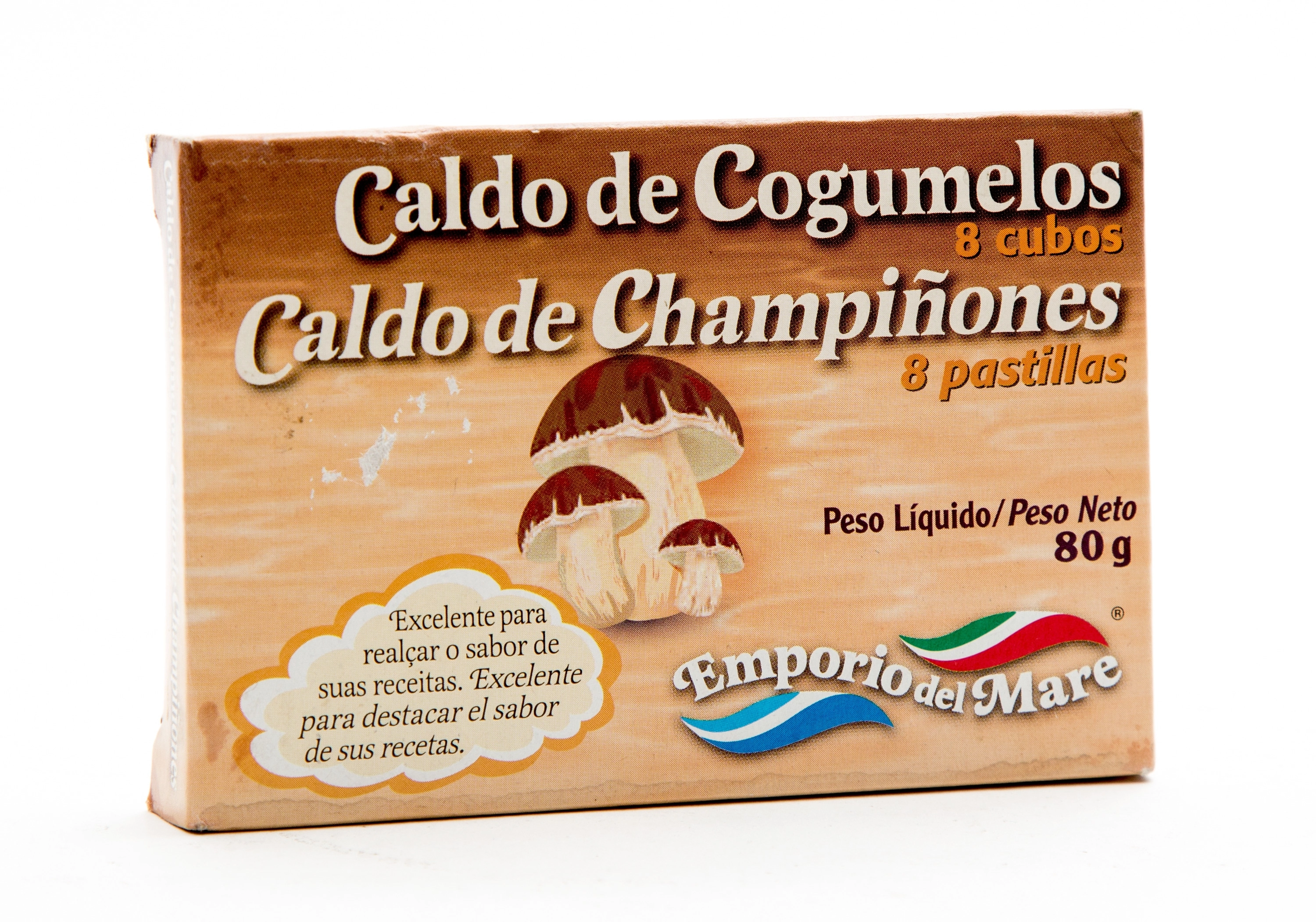 Caldo Cogumelos Emporio Del Mare 80g