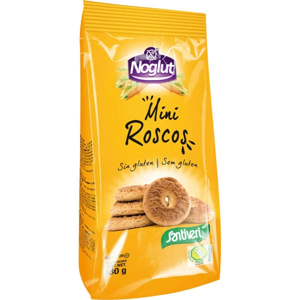 Mini Roscas Noglut 180 Grs