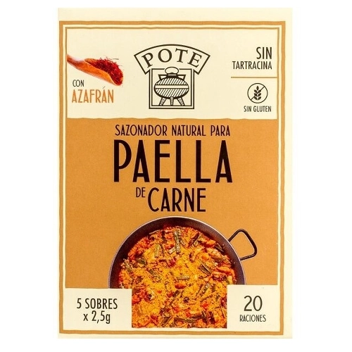 Tempero Paella De Carne 12,5g