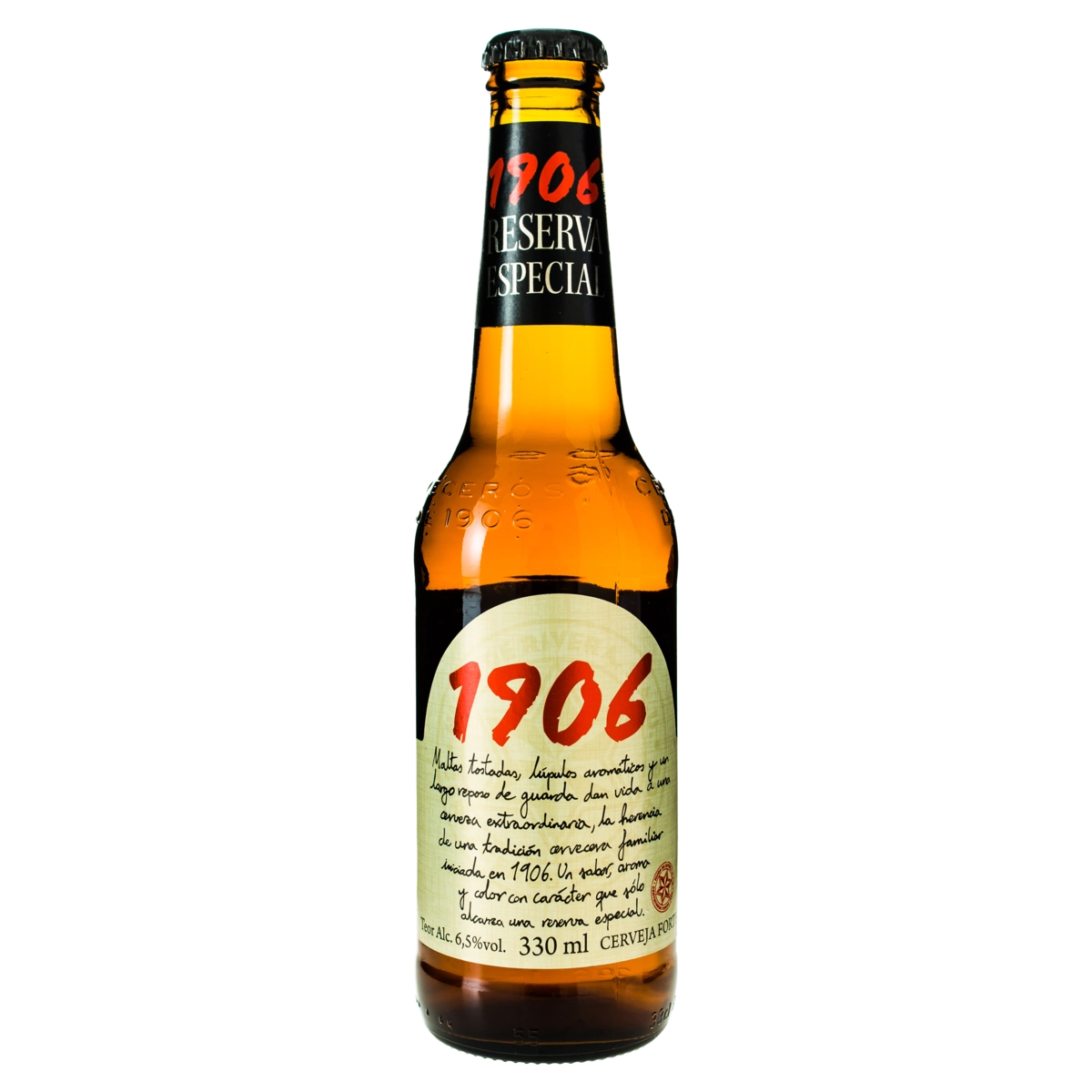 Cerveja Helles Bock Reserva Especial 1906 Garrafa 330ml