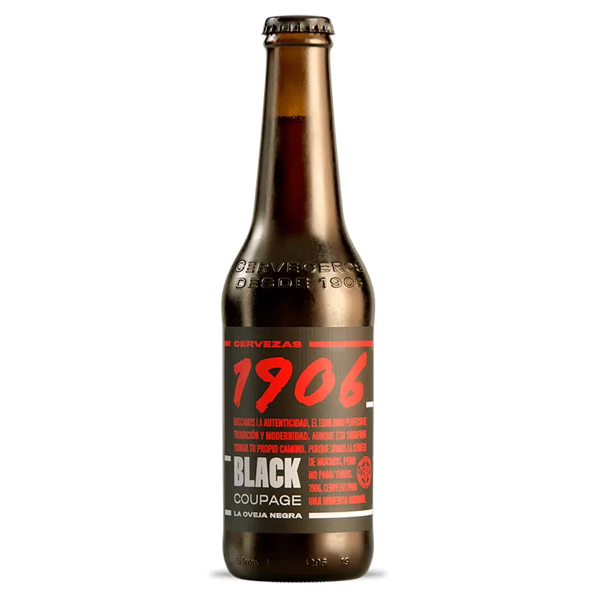 Cerveja Dunkel Bock Black Coupage 1906 Garrafa 330ml