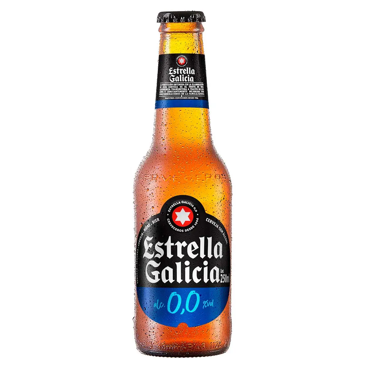 Cerveja sem Álcool Estrella Galicia Lager 250ml