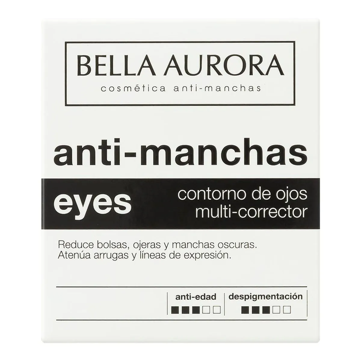 Creme Contorno Dos Olhos Multicorretor Diurno Bella Aurora Pigment Stop Caixa 15ml