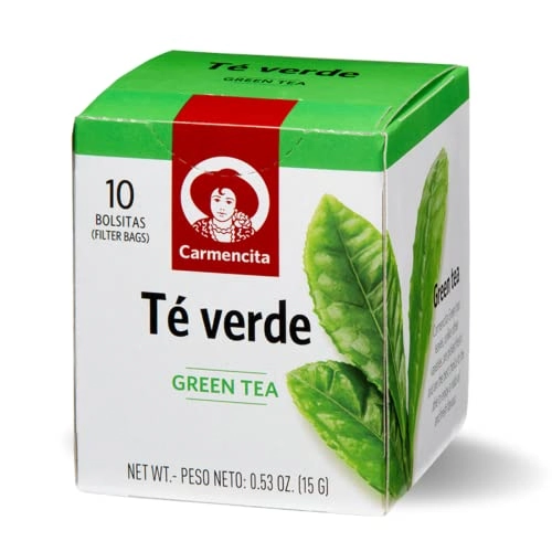 Chá Verde Carmencita Caixa 15g 10 Unidades