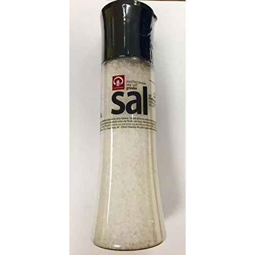 Sal Marinho Mediterrâneo Com Moedor Carmencita Vidro 360g