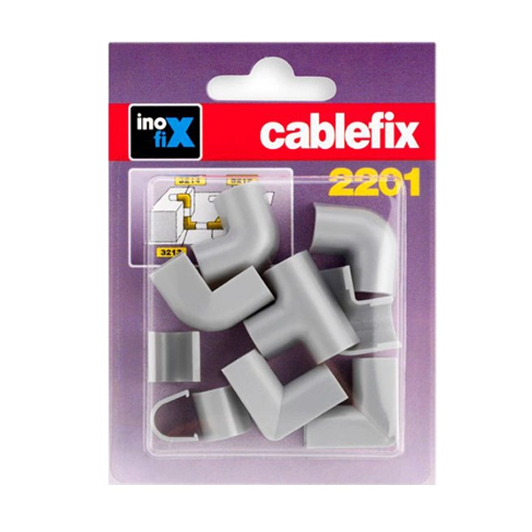 Acessórios Sortidos para Canaleta Cinza Cablefix