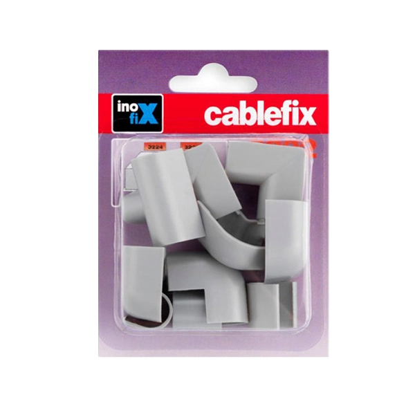 Acessórios Sortidos para Canaleta Cinza Cablefix