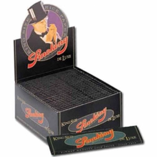 Smoking Brand Rolling Paper De Luxe King Size Full Box