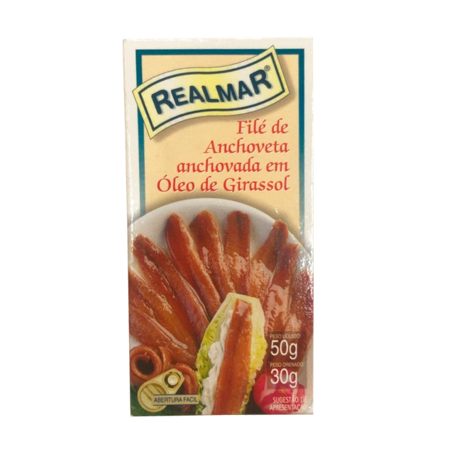 Anchova Realmar óleo De Girassol Lata 50g