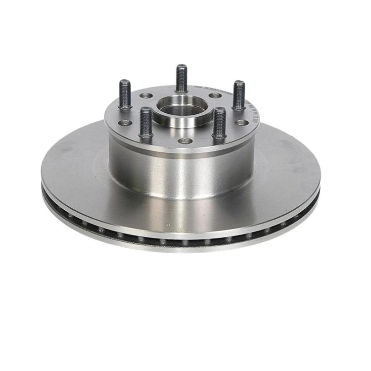 Par Disco de Freio Dianteiro CHEVROLET - GM CARAVAN/OPALA Ventilado com Cubo 5 Furos - TRW/VARGA RCDI02280