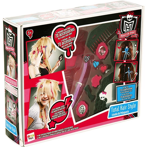 Monster High Hair Studio 70 Acessórios